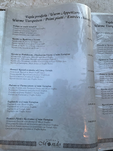 Comentarii opinii despre Konoba Mondo