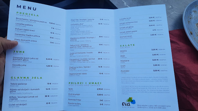 Restoran Eva - Lokve