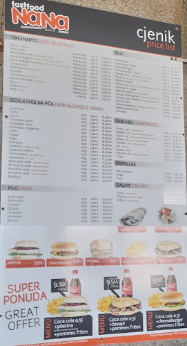 Fast food NANA - Gastronomija i ugostiteljstvo