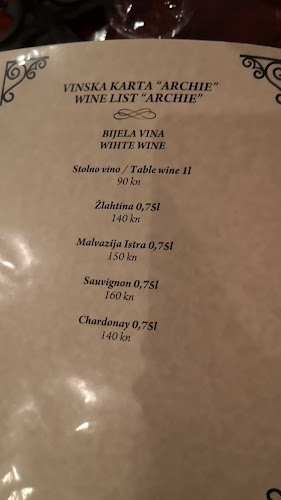 Archie - Gastronomija i ugostiteljstvo