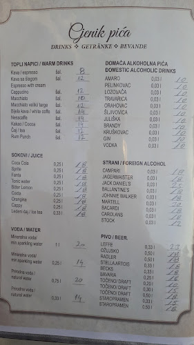 Opinii despre ZORA DEH PIZZERIA RESTAURANT în Šibenik - Gastronomija i ugostiteljstvo