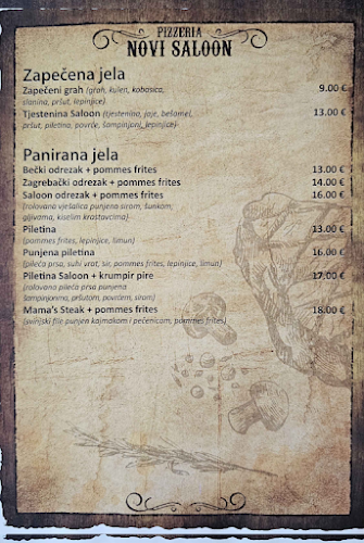 Pizzeria Novi Saloon - Osijek