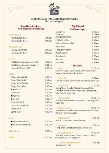 Restaurant & Grill "La Pegla" - Gastronomija i ugostiteljstvo