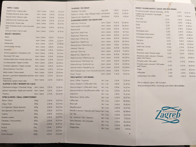 Slastičarnica Zagreb