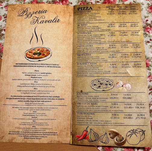 Pizzeria Kavalir - Gastronomija i ugostiteljstvo