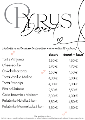 Restoran Pyrus - Zagreb