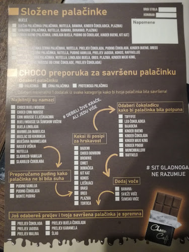Choco Café Trešnjevka - Gastronomija i ugostiteljstvo
