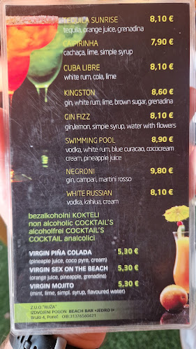 Beach Bar Jedro - Gastronomija i ugostiteljstvo