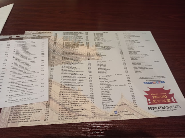 Kineski restoran Peking - Gastronomija i ugostiteljstvo