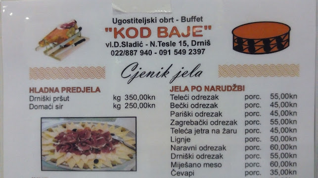 Opinii despre Buffet Kod Baje în Drniš - Gastronomija i ugostiteljstvo