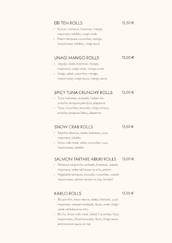 Opinii despre Nami Sushi Restaurant în Opatija - Gastronomija i ugostiteljstvo