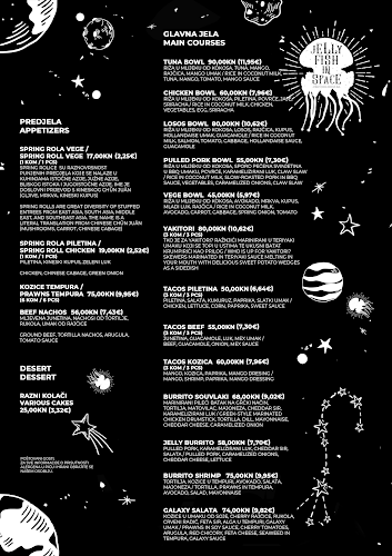 Jellyfish In Space - Gastronomija i ugostiteljstvo