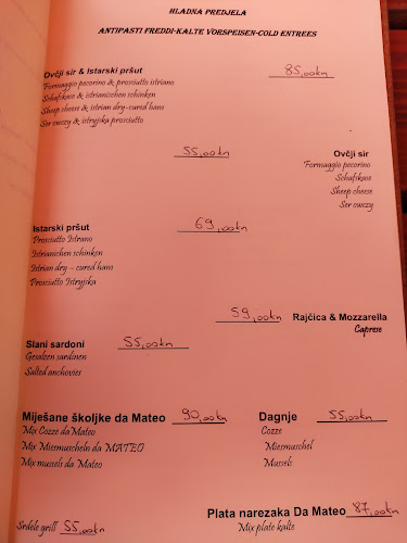 Opinii despre da Mateo-Pizza🍕-BBQ🥩-FISH 🐟 în Rovinj - Gastronomija i ugostiteljstvo