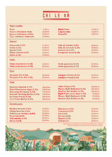 CHi LE MA Zagreb - Gastronomija i ugostiteljstvo