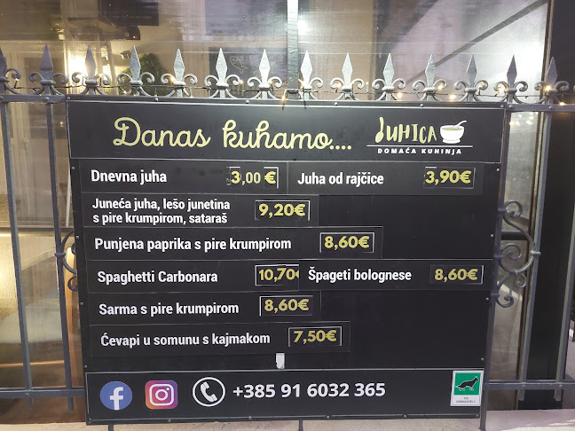 Restoran Juhica - Gastronomija i ugostiteljstvo