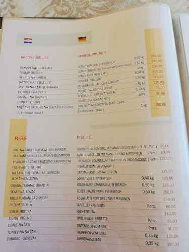 Opinii despre Restaurant Artatore “Janja” în Mali Lošinj - Gastronomija i ugostiteljstvo