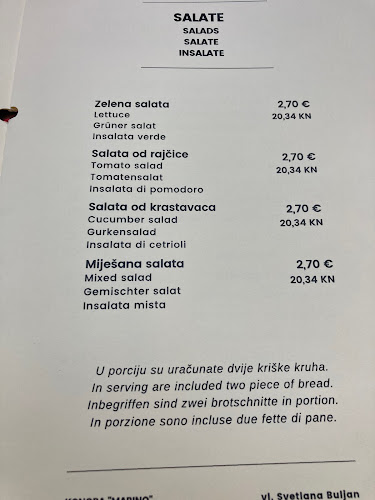 Restoran konoba Marino - Gračišće