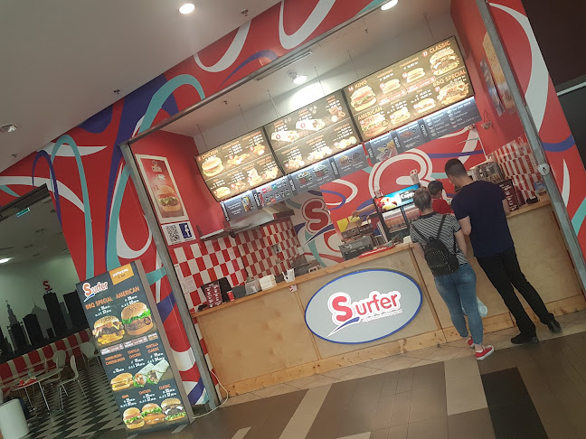 Surfer fast food
