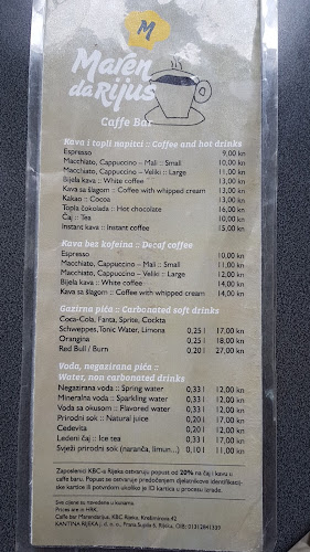 Restoran i caffe bar Marendarijus