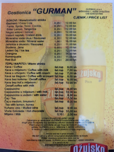 Comentarii opinii despre Gostionica Gurman