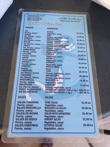 Arguola Fast Food - Gastronomija i ugostiteljstvo