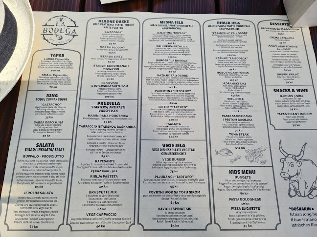 La Bodega - Gastronomija i ugostiteljstvo