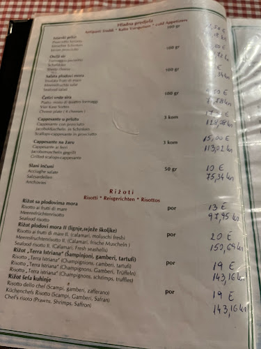 Terra Istriana - Gastronomija i ugostiteljstvo