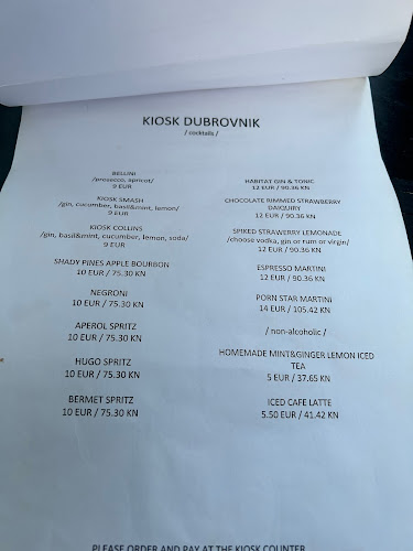 KIOSK DUBROVNIK - Dubrovnik