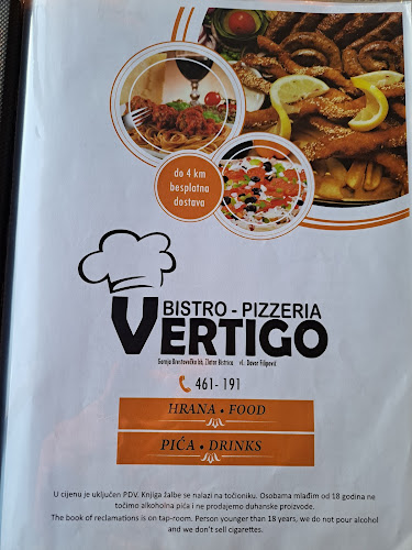 Bistro-pizzeria "Vertigo" - Gastronomija i ugostiteljstvo