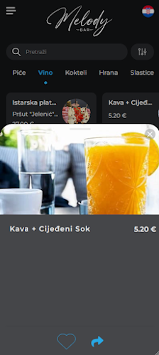 Comentarii opinii despre Caffe Wine & Food Bistro Melody