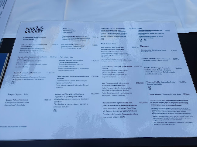 Beach bar "Pink Cricket" - Gastronomija i ugostiteljstvo