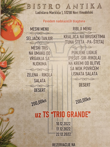 Opinii despre Antika Restaurant în Novi Vinodolski - Gastronomija i ugostiteljstvo