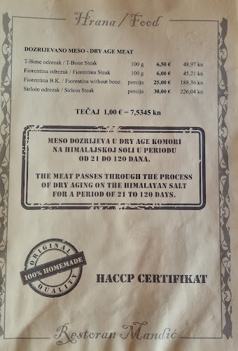 Opinii despre Restoran Mandić în Karlovac - Gastronomija i ugostiteljstvo