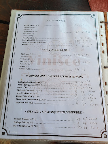 Konoba Vinišće - Gastronomija i ugostiteljstvo