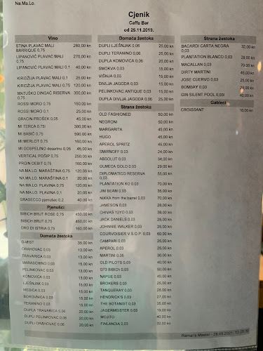 Coffee & Wine bar NaMaLo (Na Maloj Loži) - Šibenik