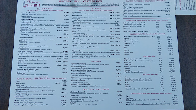 Opinii despre Konoba Kampanel în Rab - Gastronomija i ugostiteljstvo