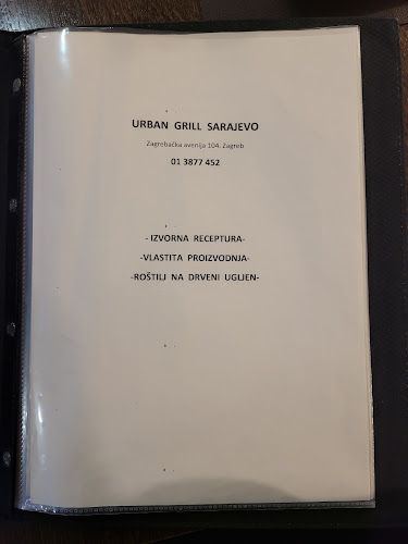 Urban Grill Sarajevo - Gastronomija i ugostiteljstvo
