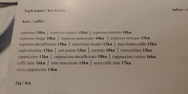 Opinii despre Velvet Cafe în Zagreb - Gastronomija i ugostiteljstvo