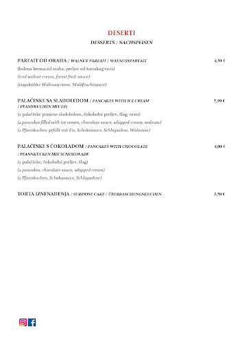 Restoran Schloss - Gastronomija i ugostiteljstvo