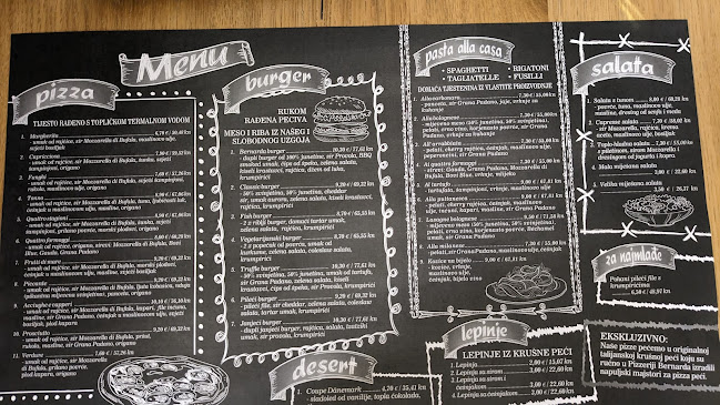 Bernarda pizza pasta burger - Gastronomija i ugostiteljstvo
