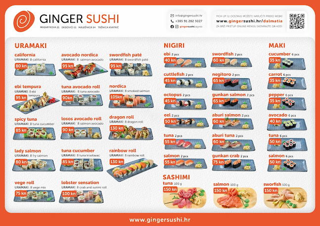 Opinii despre Ginger Sushi Vodice în Vodice - Gastronomija i ugostiteljstvo
