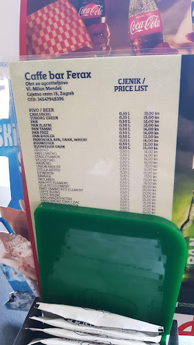 Opinii despre Caffe bar Ferax în Zagreb - Gastronomija i ugostiteljstvo