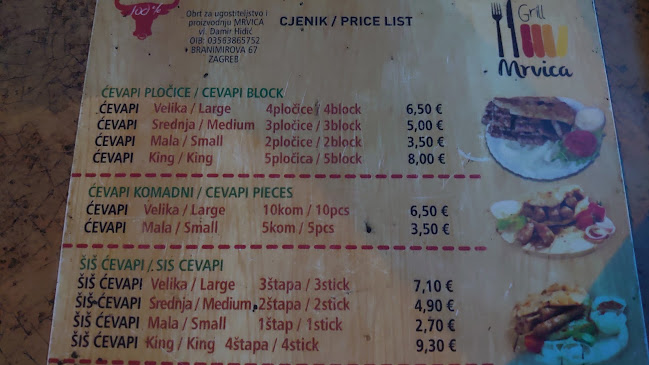 Comentarii opinii despre Mrvica grill - Branimirac