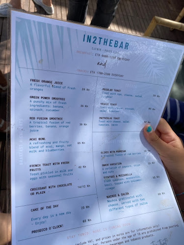 IN 2 THE BAR - Gastronomija i ugostiteljstvo