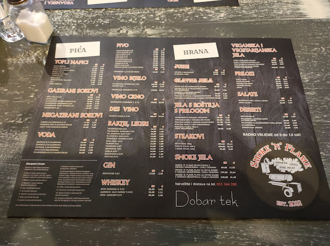 Opinii despre Smoke ‘n’ flame în Rijeka - Gastronomija i ugostiteljstvo