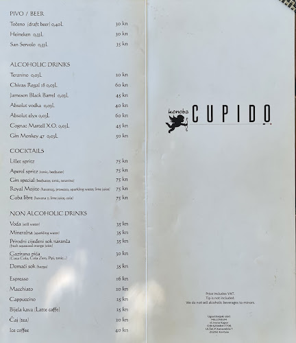 Opinii despre Cupido în Korčula - Gastronomija i ugostiteljstvo