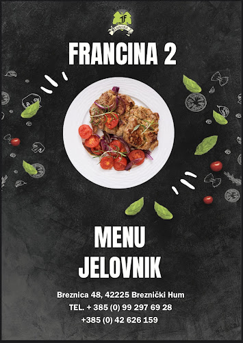 Francina 2 - Gastronomija i ugostiteljstvo