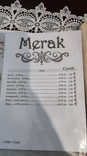 Restoran Merak - Gastronomija i ugostiteljstvo