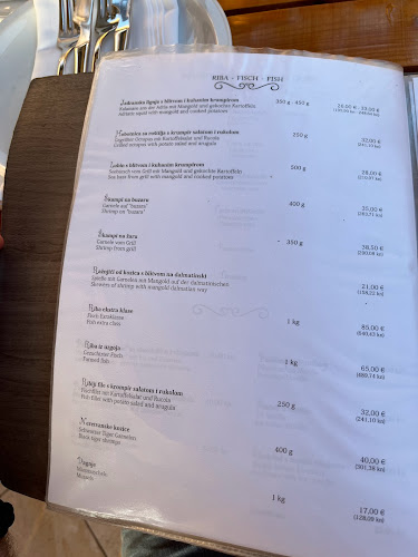 Opinii despre Konoba Galinac în Brela - Gastronomija i ugostiteljstvo