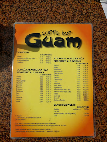 Caffe Bar Guam - Zadar